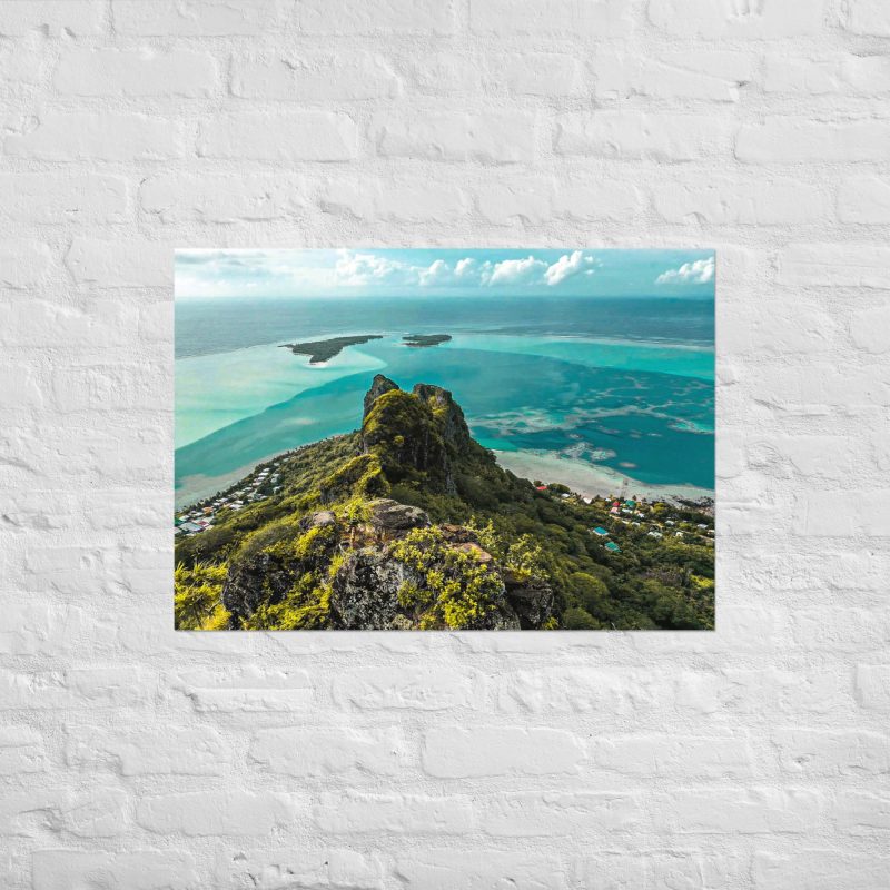 Poster vu de Maupiti