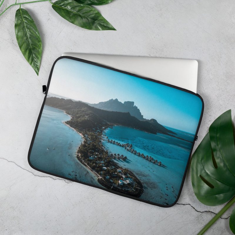 Housse Pour Ordinateur Portable souvenir de la point de Matira