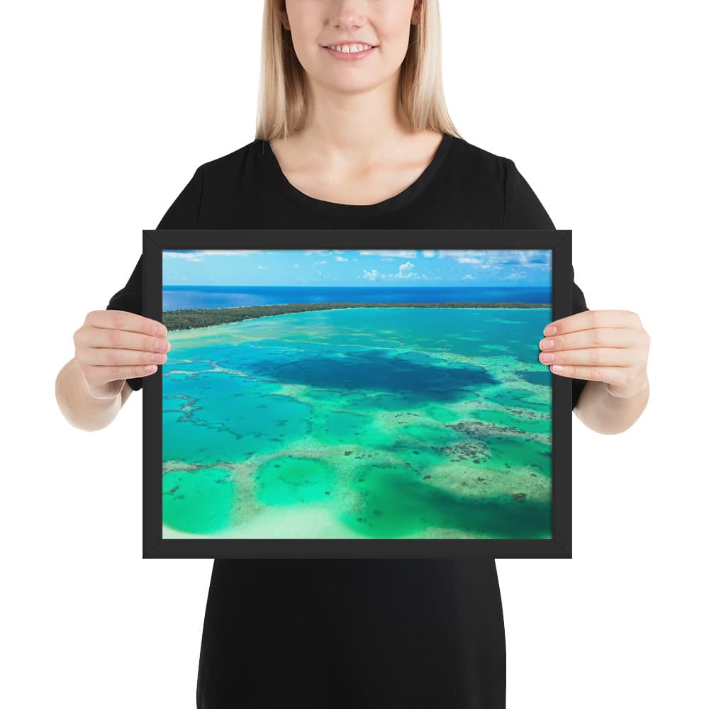 Poster premium encadré souvenir de Maupiti – Image 5