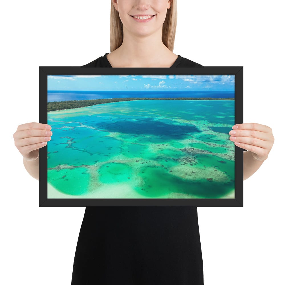 Poster premium encadré souvenir de Maupiti – Image 6