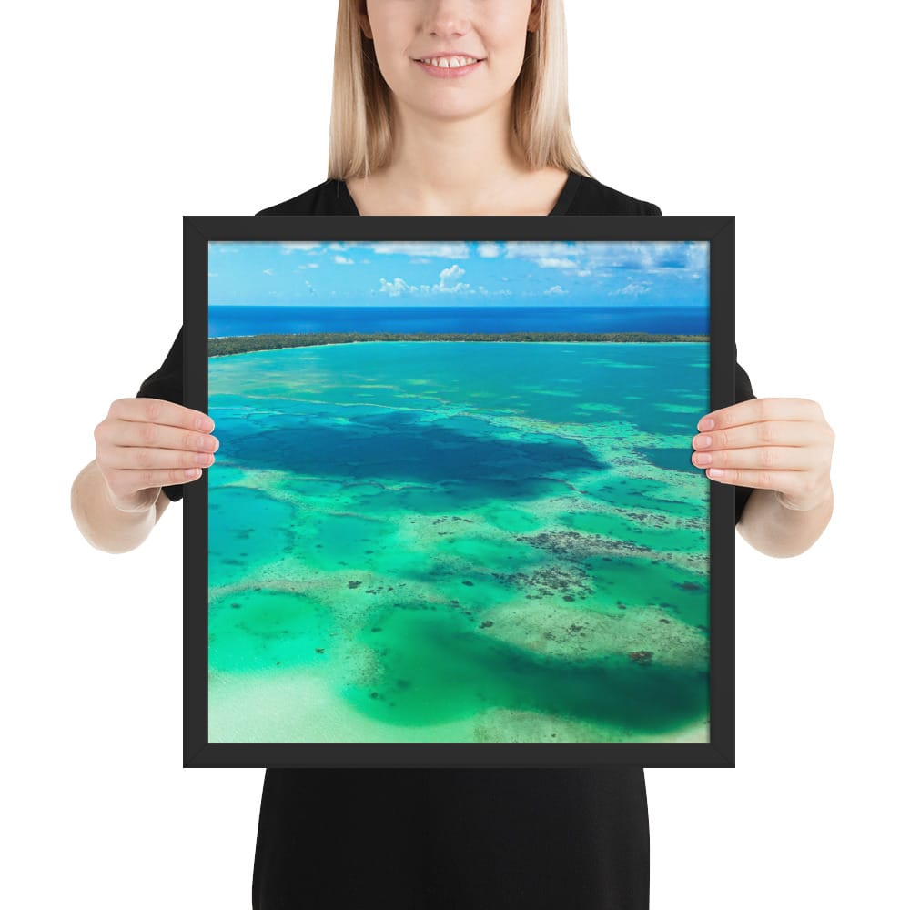 Poster premium encadré souvenir de Maupiti – Image 8