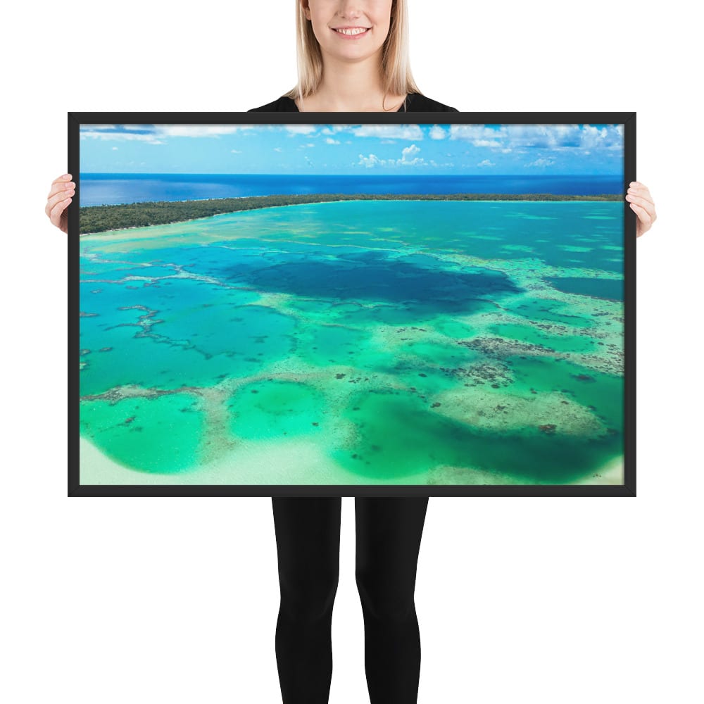 Poster premium encadré souvenir de Maupiti – Image 12