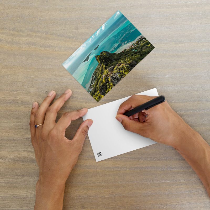 Carte postale standard vue de Maupiti