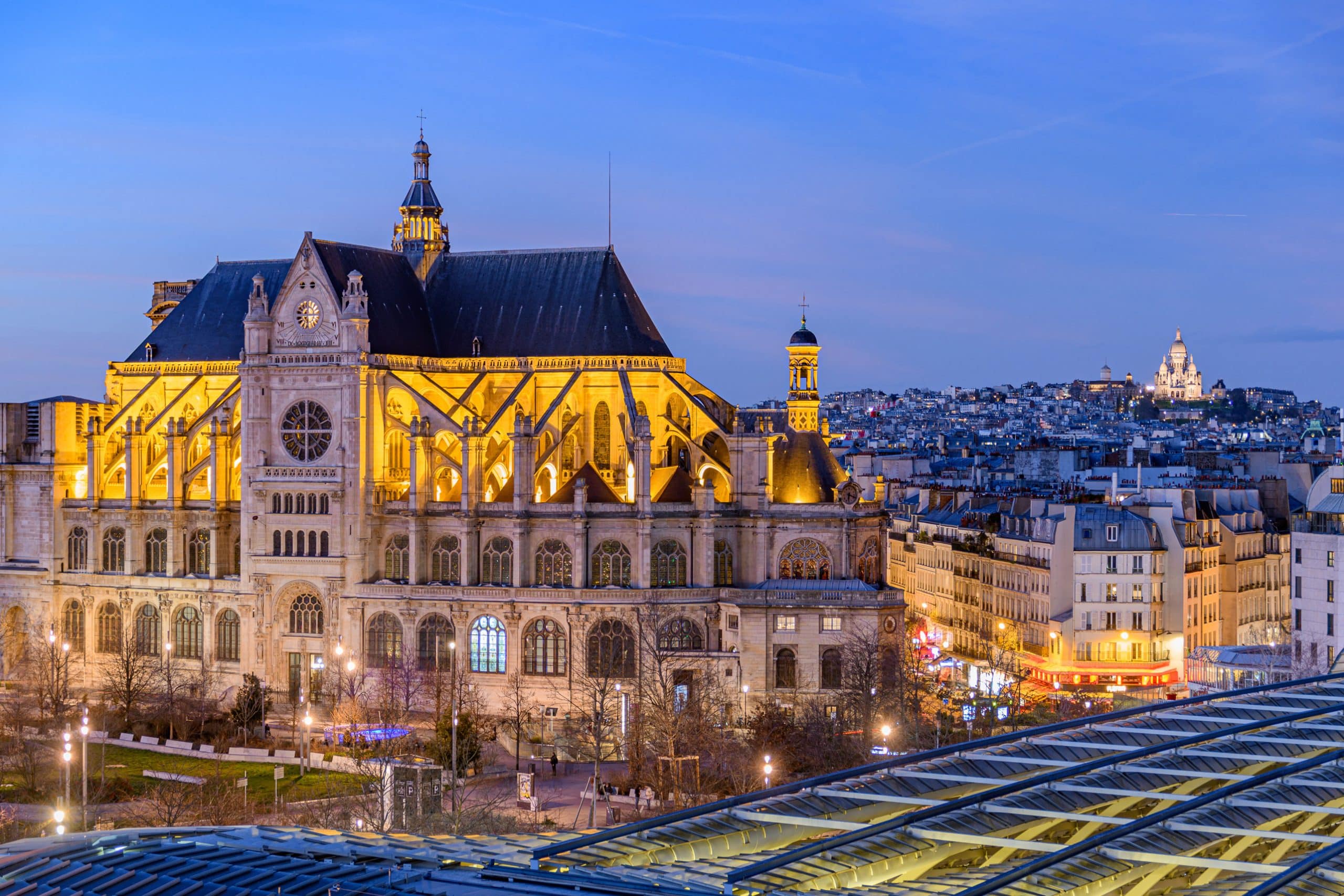 Quartier de Châtelet et Les Halles à Paris