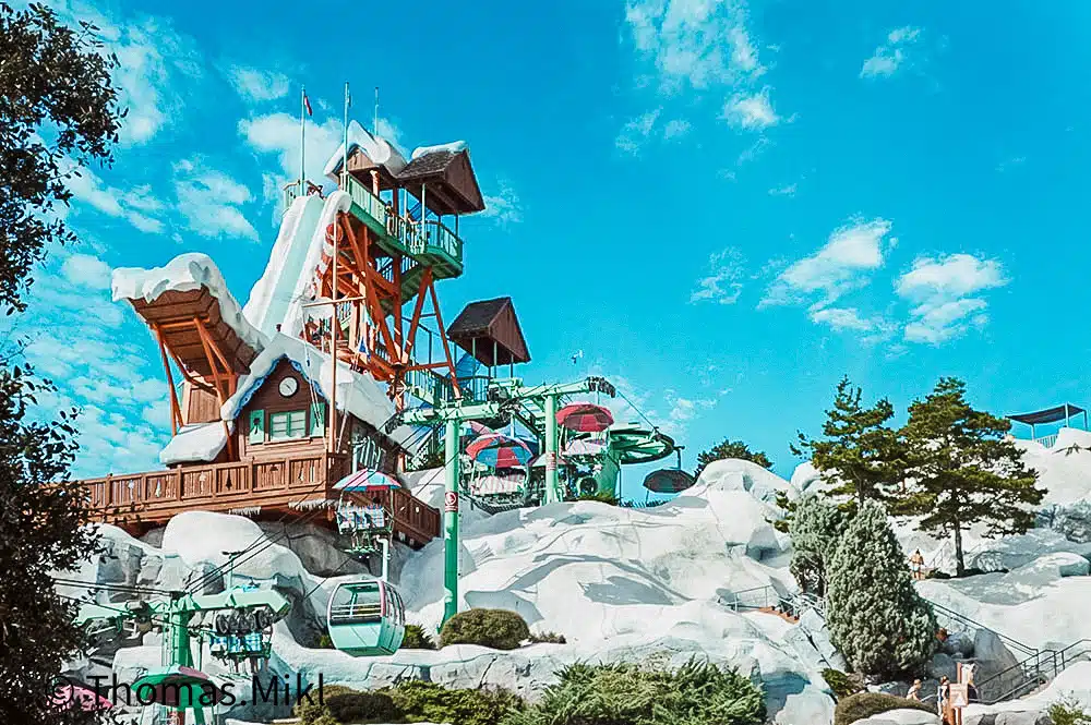 Blizzard Beach toboggans