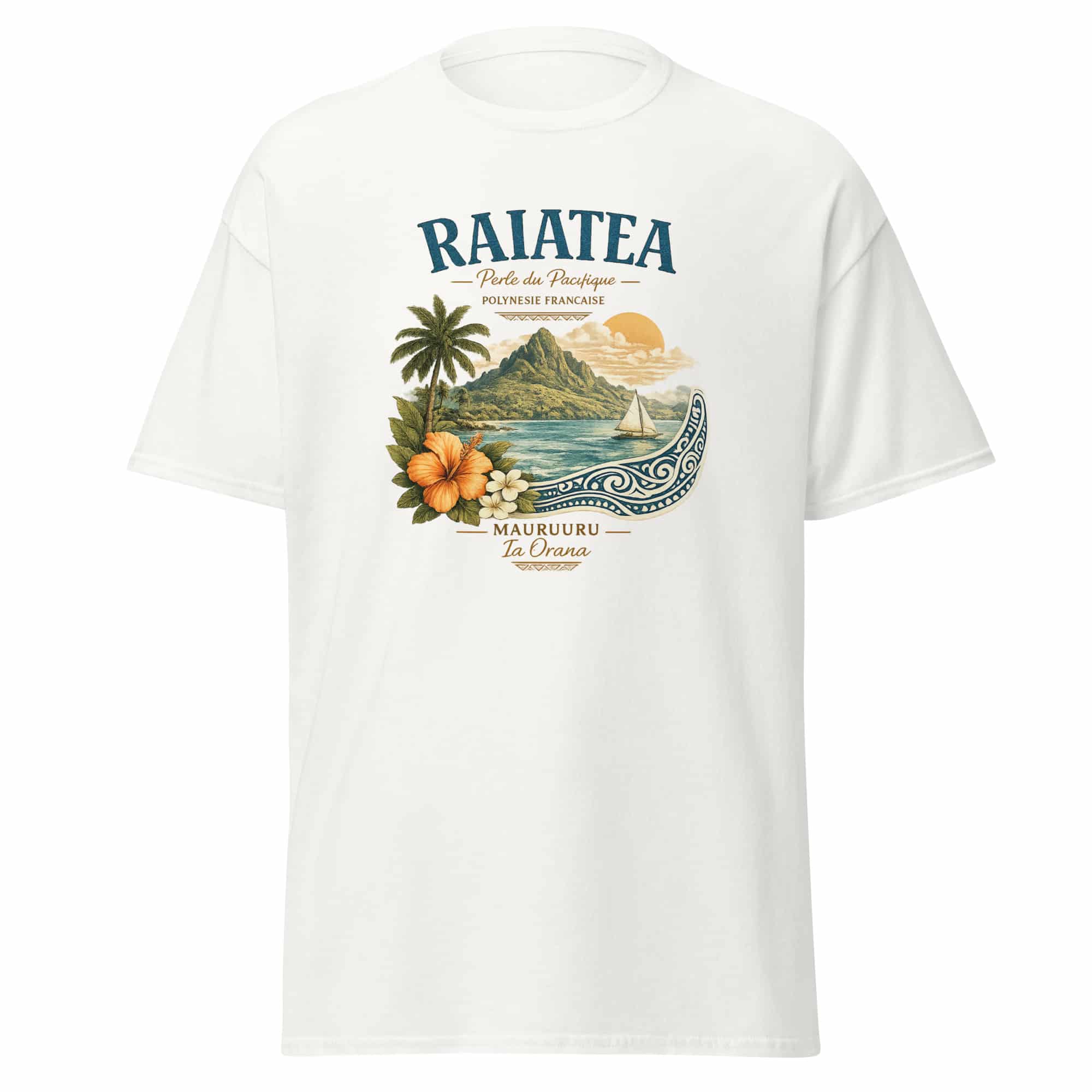 T-shirt  unisexe from Raiatea – Image 17