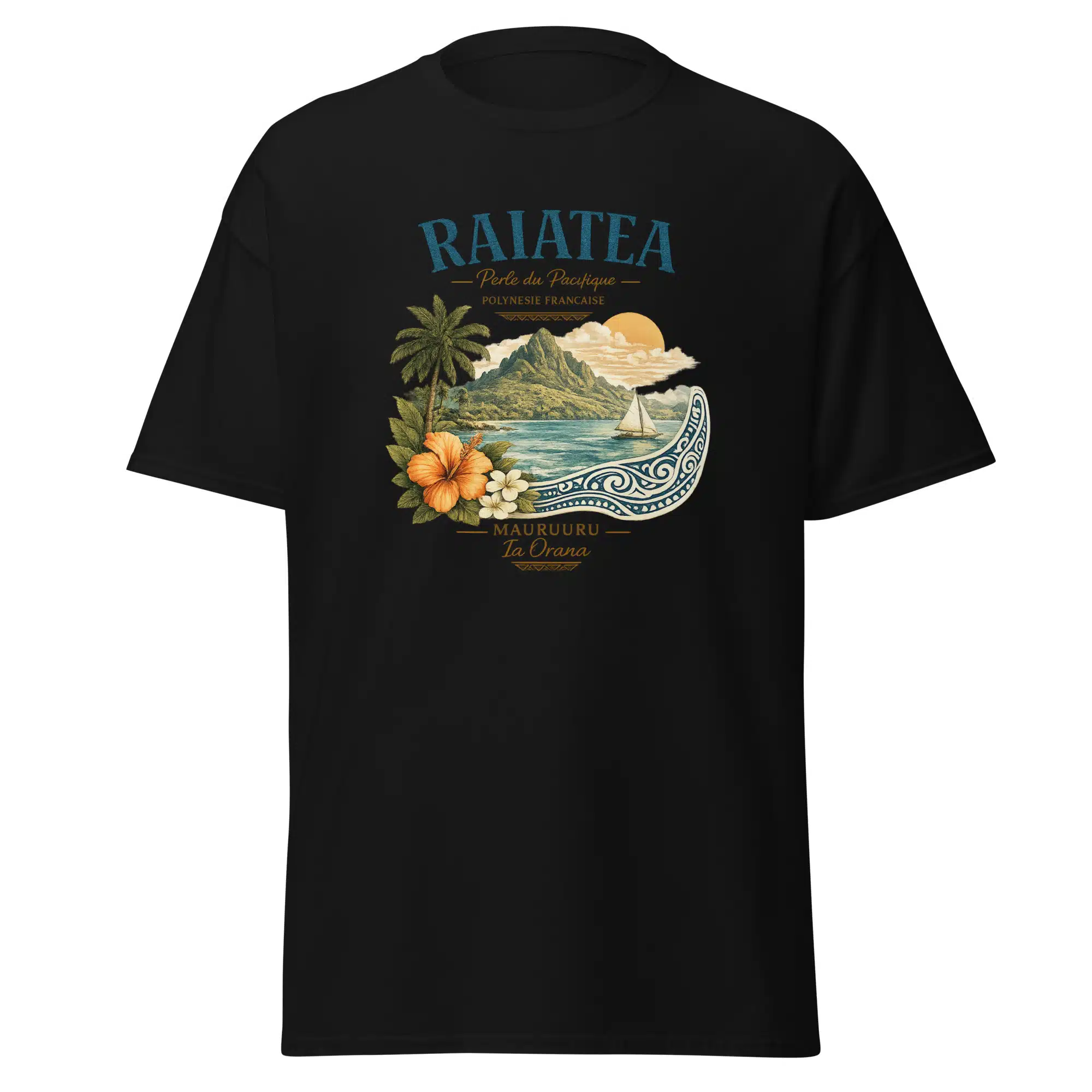 T-shirt  unisexe from Raiatea – Image 14