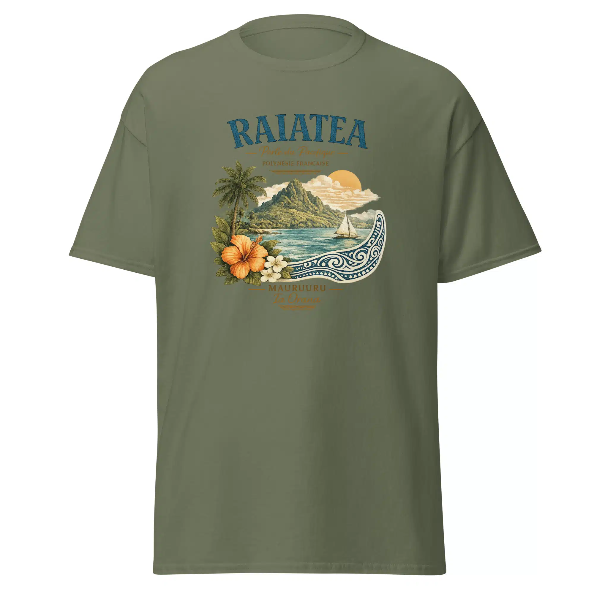 T-shirt  unisexe from Raiatea – Image 15