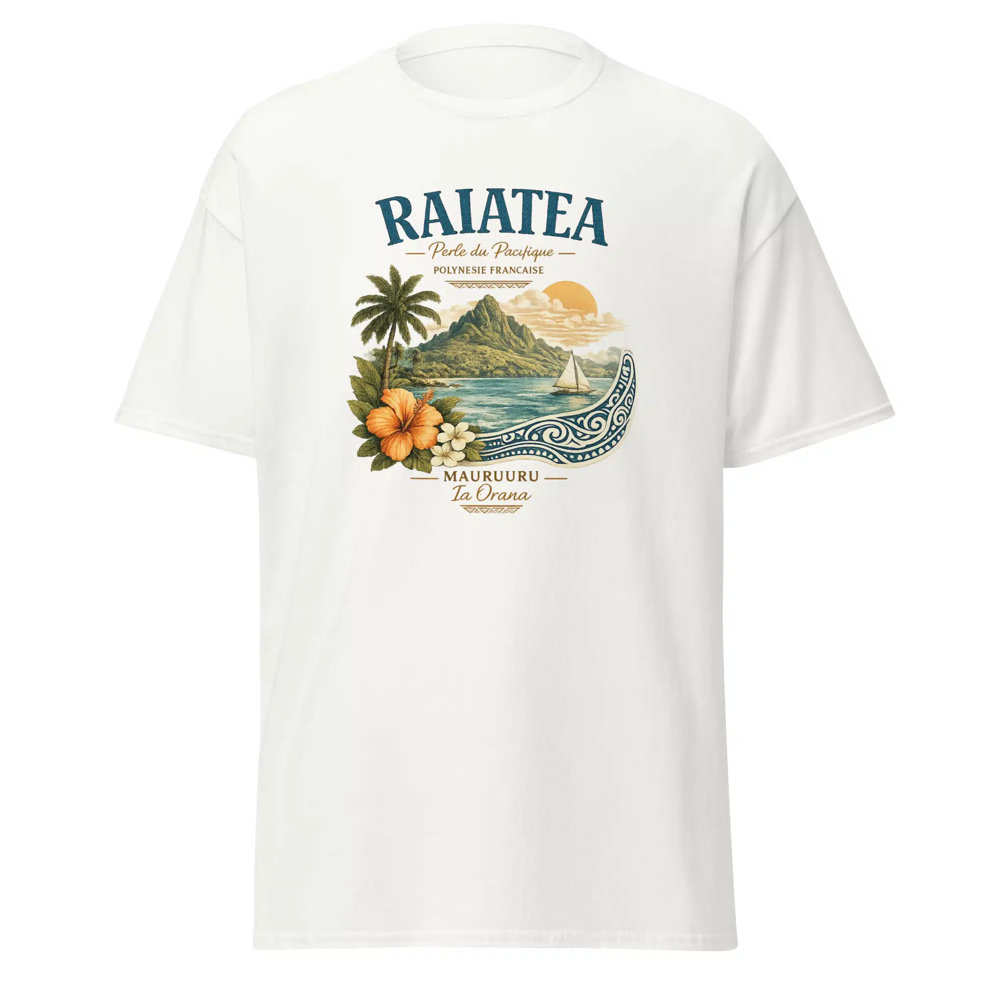 T-shirt  unisexe from Raiatea – Image 17