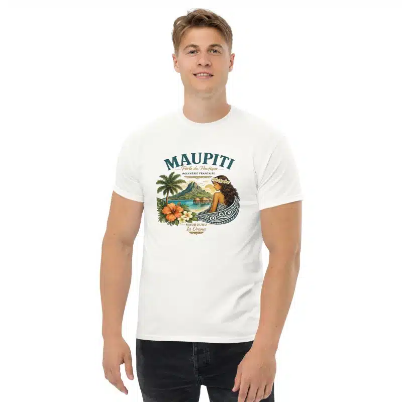 T-shirt unisexe from Maupiti