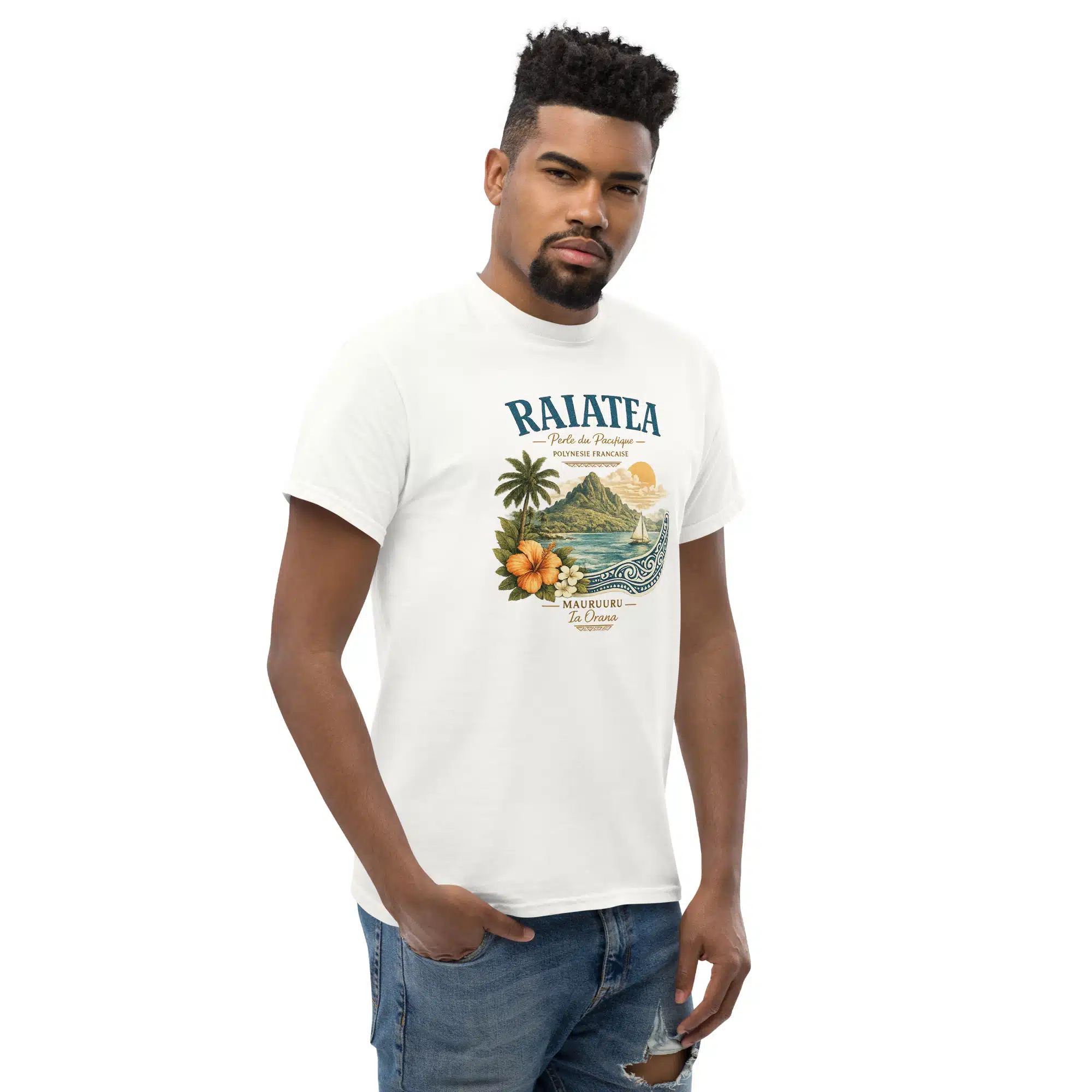 T-shirt  unisexe from Raiatea – Image 18