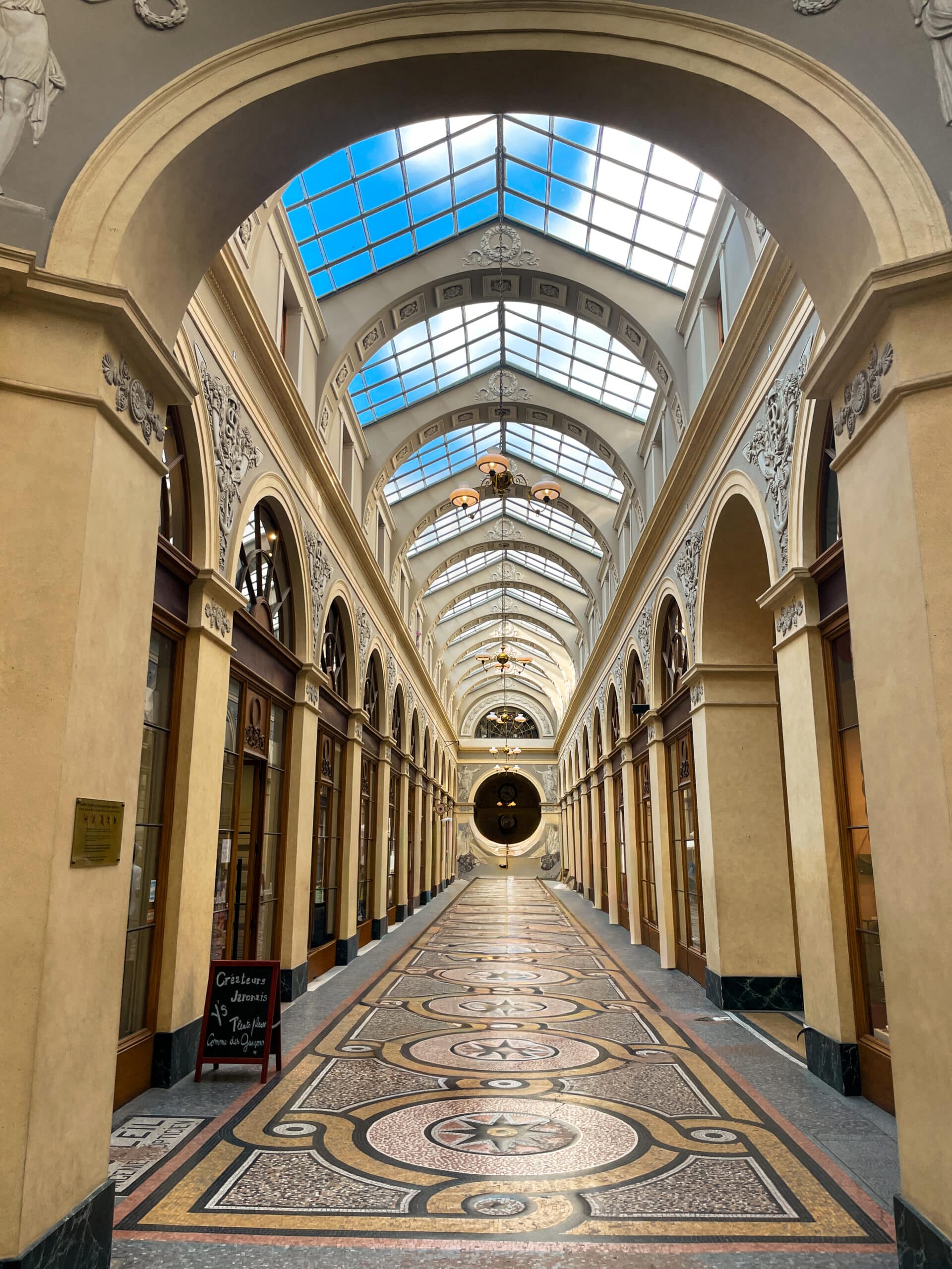 Passage couvert historique à Paris
