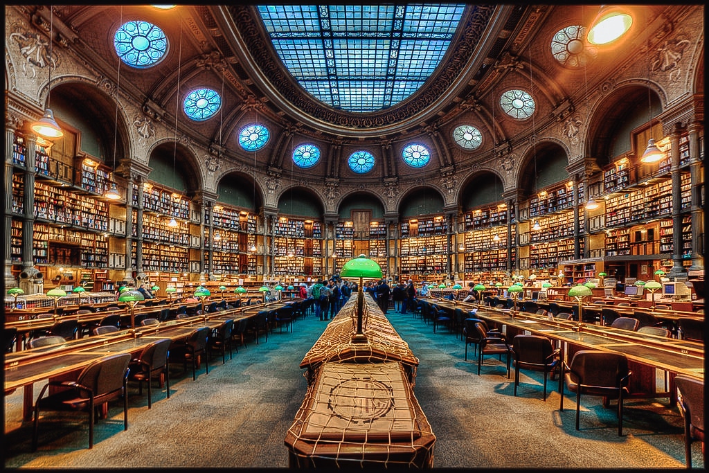 Bibliothèque nationale de France Richelieu à Paris
