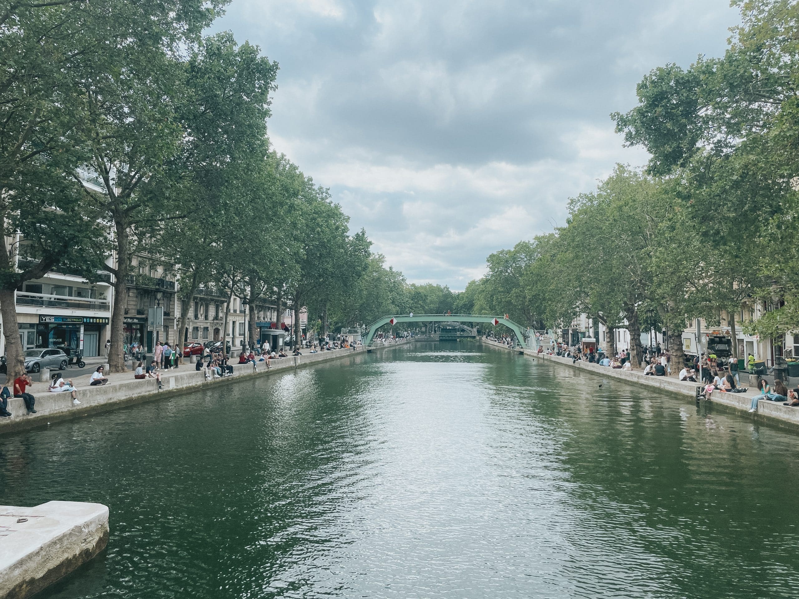 Canal Saint-Martin à Paris